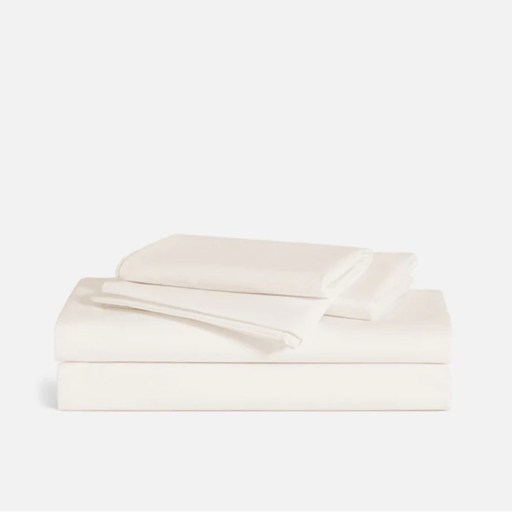 Brooklinen Classic Core Sheet Set Twin XL Cream